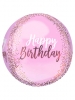 Orbz Rose Gold Blush Birthday Balloon G20
