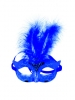 Maska METALLIC BLUE VENEZIA