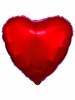 Standard Metalic RED BALLOON HEART C16 Bulk 43cm