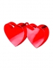 Utezi BALLOON WEIGHT DOUBLE HEART RED 170g
