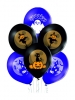 Balon latex D11 Spooky Halloween 6 kom