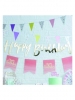 Baner GOLD HAPPY BDY BUNTING 1,5m