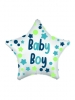 Standard Baby Boy Star Foil C40