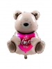 Brown bear I LOVE YOU - 76 cm