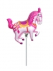 Horse circus pink mini