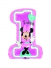 S/Shape Minnie 1st Birthday P38