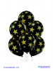 Balon latex D11 025 Stars 6 komada